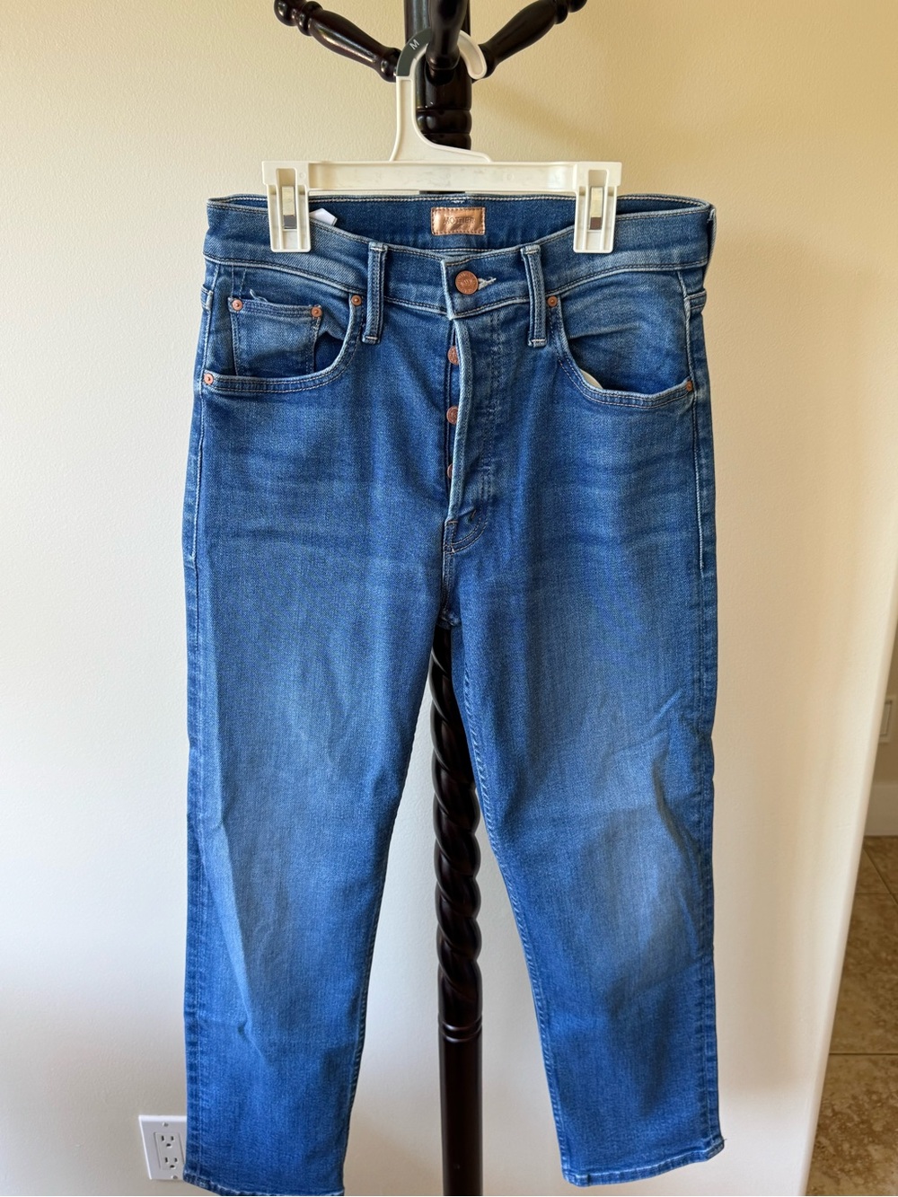 MOTHER Tomcat Ankle Jeans